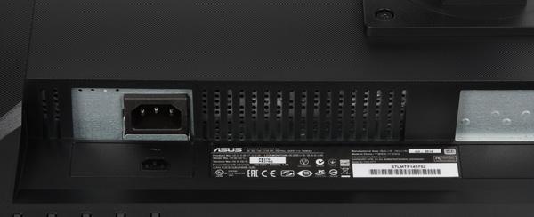 ЖК-монитор Asus PB279Q, разъемы