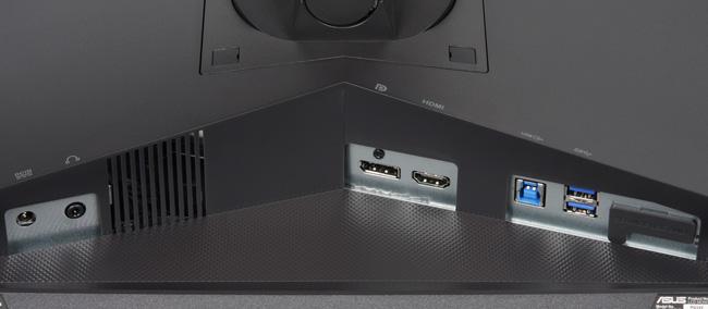 ЖК-монитор Asus PG248Q, разъемы