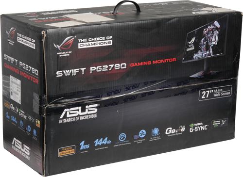 ЖК-монитор Asus PG278Q, коробка ЖК-монитор Asus PG278Q, коробка