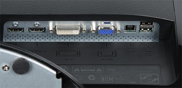 Connectors BenQ E2420HD, фото 10