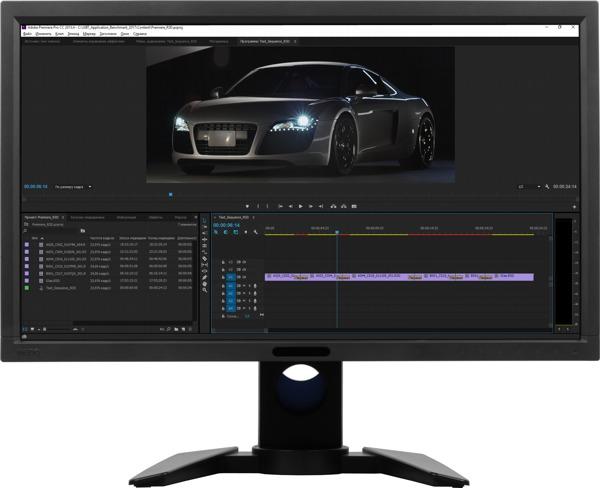 ЖК-монитор BenQ PV270, вид спереди