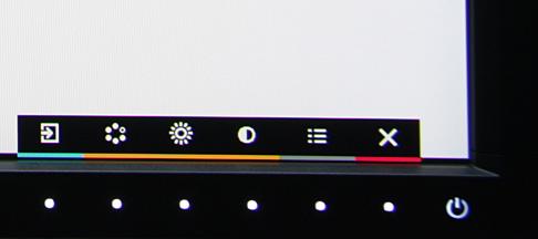 ЖК-монитор BenQ PV270, меню установок