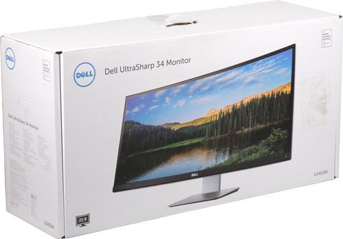 ЖК-монитор Dell UltraSharp U3415W, коробка ЖК-монитор Dell UltraSharp U3415W, коробка