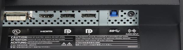 ЖК-монитор Eizo FlexScan EV3237, разъемы