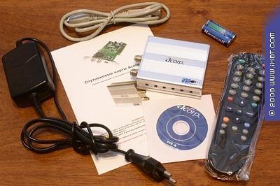 Спутниковый тюнер Acorp DS120 с интерфейсом USB 2.0, фото 3