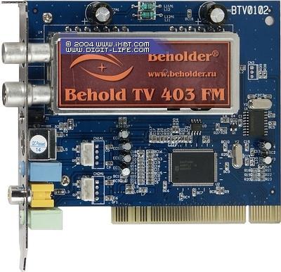 TV- и FM-тюнер Behold TV 403 FM, фото 4
