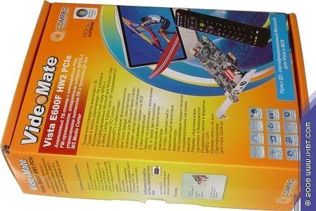 PCI Express TV- и FM-тюнер Compro VideoMate Vista E600F, фото 2