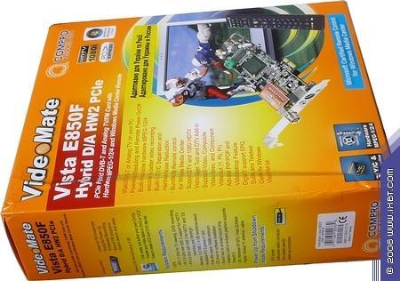 Гибридный PCI Express TV- и FM-тюнер Compro VideoMate Vista E850F, фото 2