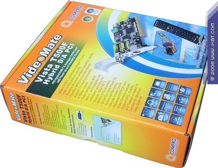 Гибридный TV- и FM-тюнер Compro VideoMate Vista T500F, фото 2