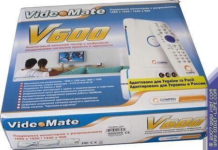 Автономный TV-тюнер Compro VideoMate V600, фото 2