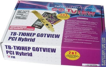 Гибридный TV- и FM-тюнер GoTView PCI Hybrid, фото 2