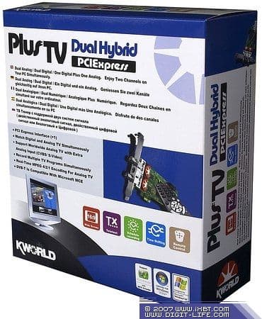 Гибридный TV- и FM-тюнер KWorld VS-DVBT PE310, фото 3