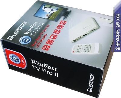 Автономный TV-тюнер Leadtek WinFast TV Pro II, фото 2