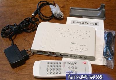 Автономный TV-тюнер Leadtek WinFast TV Pro II, фото 3