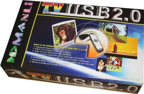 Внешний TV-тюнер Manli USB TV 2.0, фото 2