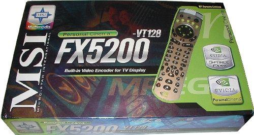 MSI-8918 Personal Cinema FX5200, фото 1
