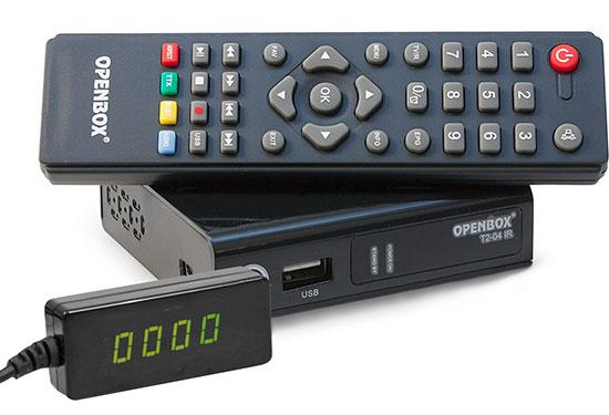 Компактный телевизионный DVB-T2-ресивер Openbox T2-04 IR:, фото 1