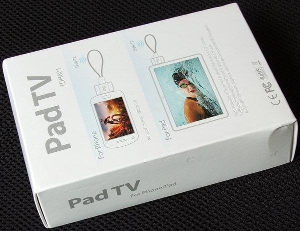 Цифровой DVB-T2 TV-тюнер Pad TV TDH601, фото 1