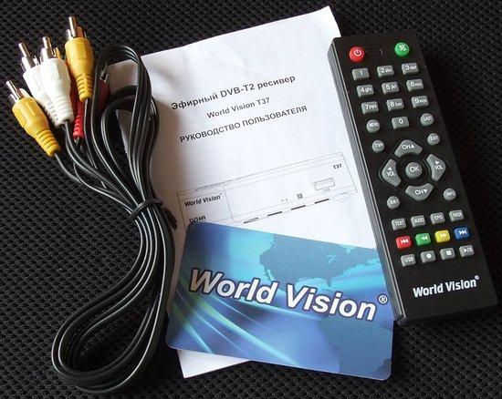Цифровой телевизионный ресивер World Vision T37:, фото 2