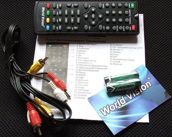 Цифровой телевизионный DVB-T2-ресивер World Vision T55D:, фото 2