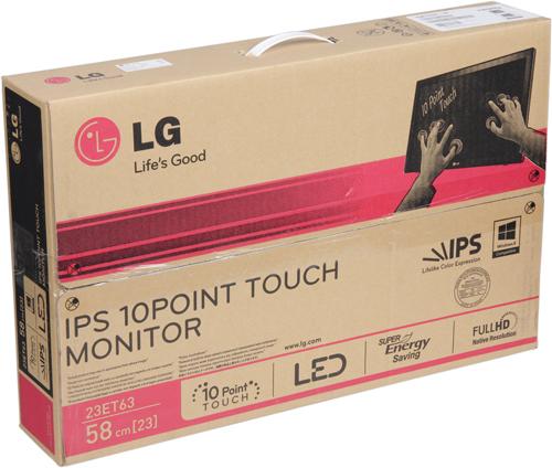 ЖК-монитор LG 23ET63V, коробка ЖК-монитор LG 23ET63V, коробка