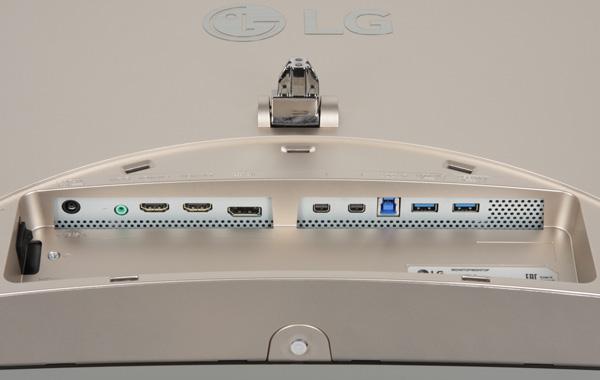 ЖК-монитор LG 34UC97, разъемы ЖК-монитор LG 34UC97, разъемы