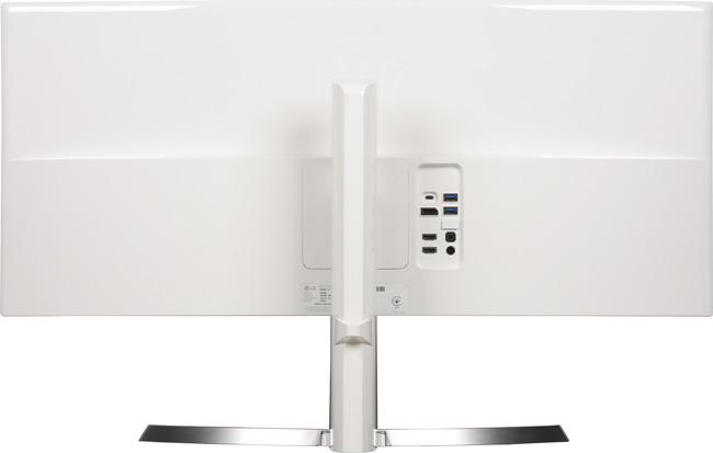 ЖК-монитор LG 34UC99, вид сзади