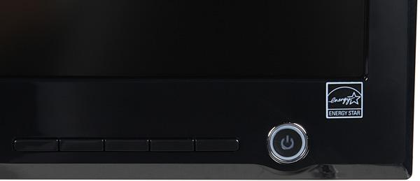 ЖК-монитор LG D2342P, контрольная панель