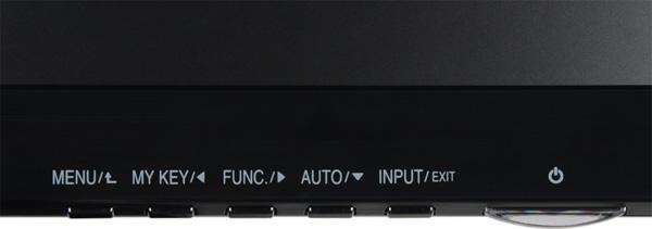 ЖК-монитор LG IPS234T, контрольная панель