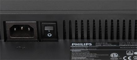 ЖК-монитор Philips BDM3470UP, разъемы