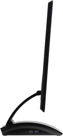 ЖК-монитор Samsung C27A750X, Вид сбоку ЖК-монитор Samsung C27A750X, Вид сбоку
