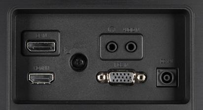 ЖК-монитор Samsung S27D590CS, разъемы