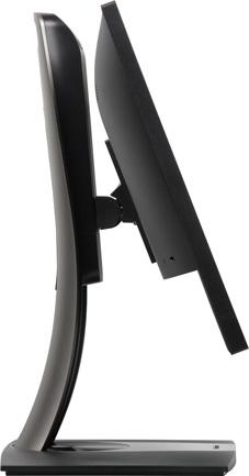 ЖК-монитор ViewSonic VP2468, вид сбоку ЖК-монитор ViewSonic VP2468, вид сбоку