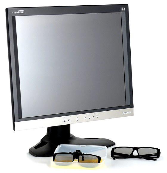 2D/3D-монитор Zalman ZM-M190, фото 1