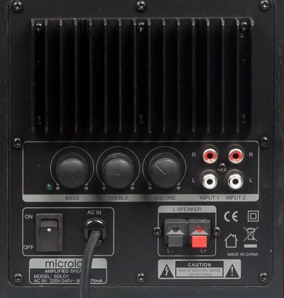 Внешний вид Microlab Solo 1 Внешний вид Microlab Solo 1