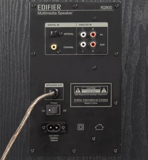 Задняя панель Edifier R2800