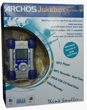 Archos Jukebox Recorder и его три инкарнации, фото 1
