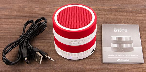 Комплектация колонки Bliss Sound BTA-8