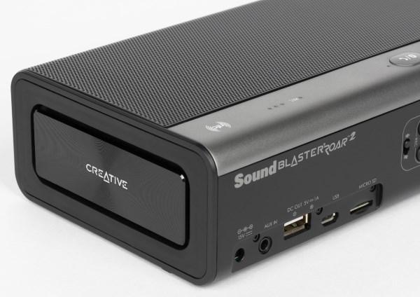 Дизайн колонки Creative Sound Blaster Roar 2