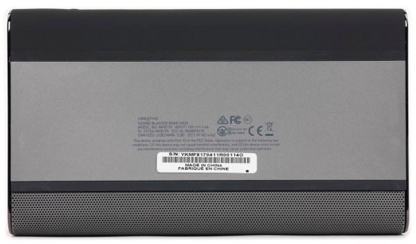Дизайн колонки Creative Sound Blaster Roar
