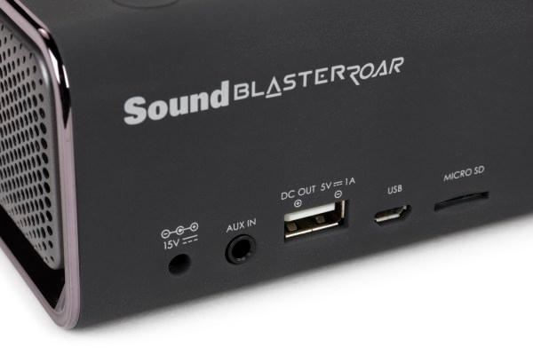 Дизайн колонки Creative Sound Blaster Roar
