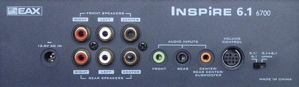 Creative Inspire 6.1 6700, фото 4