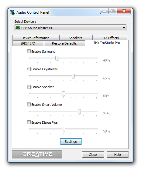 Creative Sound Blaster X-Fi HD vs. Asus Xonar U7:, фото 6