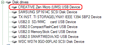 MP3/HDD/WMA-плеер Creative Zen Micro, фото 6