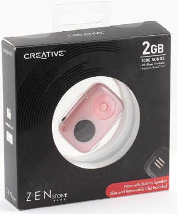 Плееры Creative Zen Stone with speaker и Creative Zen Stone Plus with speaker, фото 1