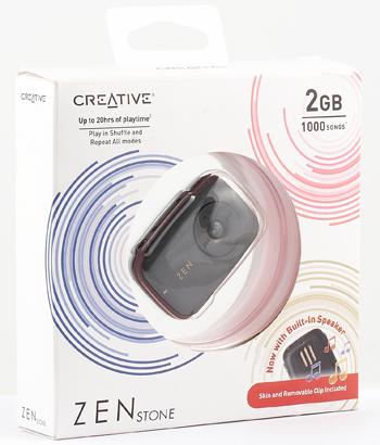 Плееры Creative Zen Stone with speaker и Creative Zen Stone Plus with speaker, фото 2