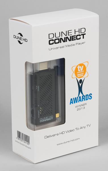 Упаковка плеера Dune HD Connect Упаковка плеера Dune HD Connect