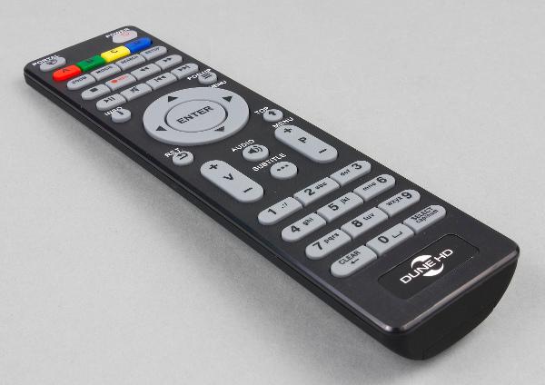 Внешний вид пульта ДУ плеера Dune HD Connect Внешний вид пульта ДУ плеера Dune HD Connect