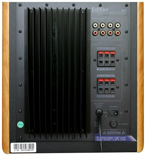 Активная 5.1-акустика Edifier S5.1, фото 6