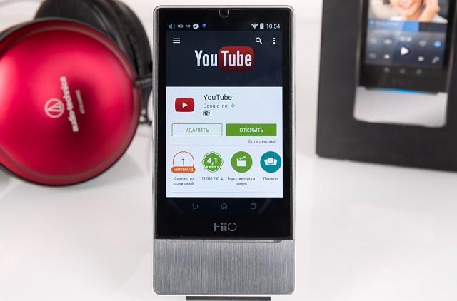 Аудиофильский Hi-Res DSD 384/32 плеер FiiO X7 и усилитель мощности FiiO AM2